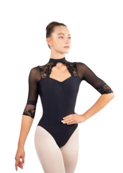 Ballet Rosa Lucienne Sweet Heart Neck Half Sleeve Leotard -Capezio Shop ballet rosa lucienne sweet heart neck half sleeve 2