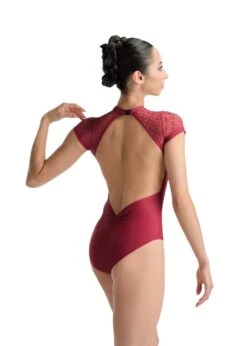 Ballet Rosa Nicolette High Neck Sweetheart Cap Sleeve Leotard -Capezio Shop ballet rosa nicolette high neck sweetheart cap sle 2