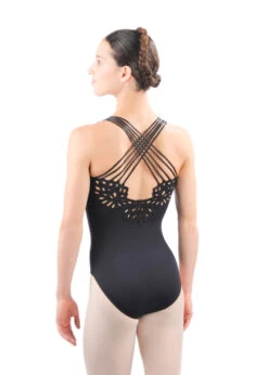 Ballet Rosa Valera Lasercut Floral Strap Tank Leotard -Capezio Shop ballet rosa valera lasercut floral strap tank leot 2