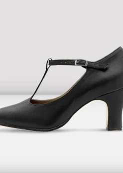 Bloch Ladies Chord T-Bar Strap 3" Character Shoe