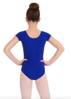 Capezio Cotton Child Short Sleeve Leotard -Capezio Shop capezio cotton child short sleeve leotard 3