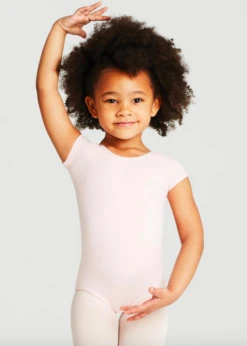 Capezio Cotton Child Short Sleeve Leotard -Capezio Shop capezio cotton child short sleeve leotard 4