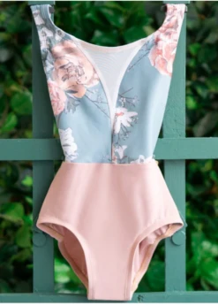 Lucky Leo Dart Tank Mesh Leotard -Capezio Shop lucky leo dart tank mesh leotard 3