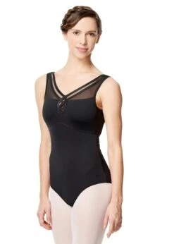 Lulli Adult Flavia Mesh Tank Leotard -Capezio Shop lulli adult flavia mesh tank leotard 1