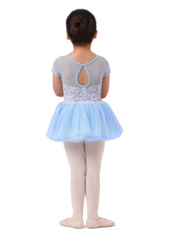 Mirella M1554C Child Floral Cap Sleeve Tutu -Capezio Shop mirella m1554c child floral cap sleeve tutu 2
