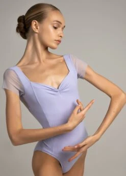 Capezio Shop 17 Nikolay Effie Mesh Cap Sleeve Leotard