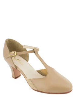 So Danca Clarice 2.5" Heel T-Strap Character Shoe CH56 -Capezio Shop so danca clarice 25 heel t strap character shoe ch 7