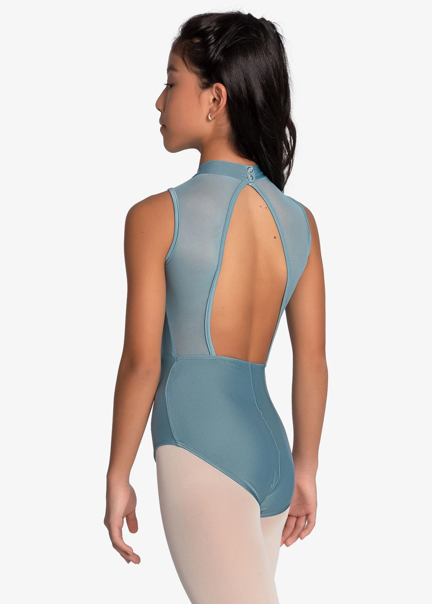 So Danca Clem Childs High Neck Lace Leotard 2 So Danca Clem Childs High Neck Lace Leotard - Image 2