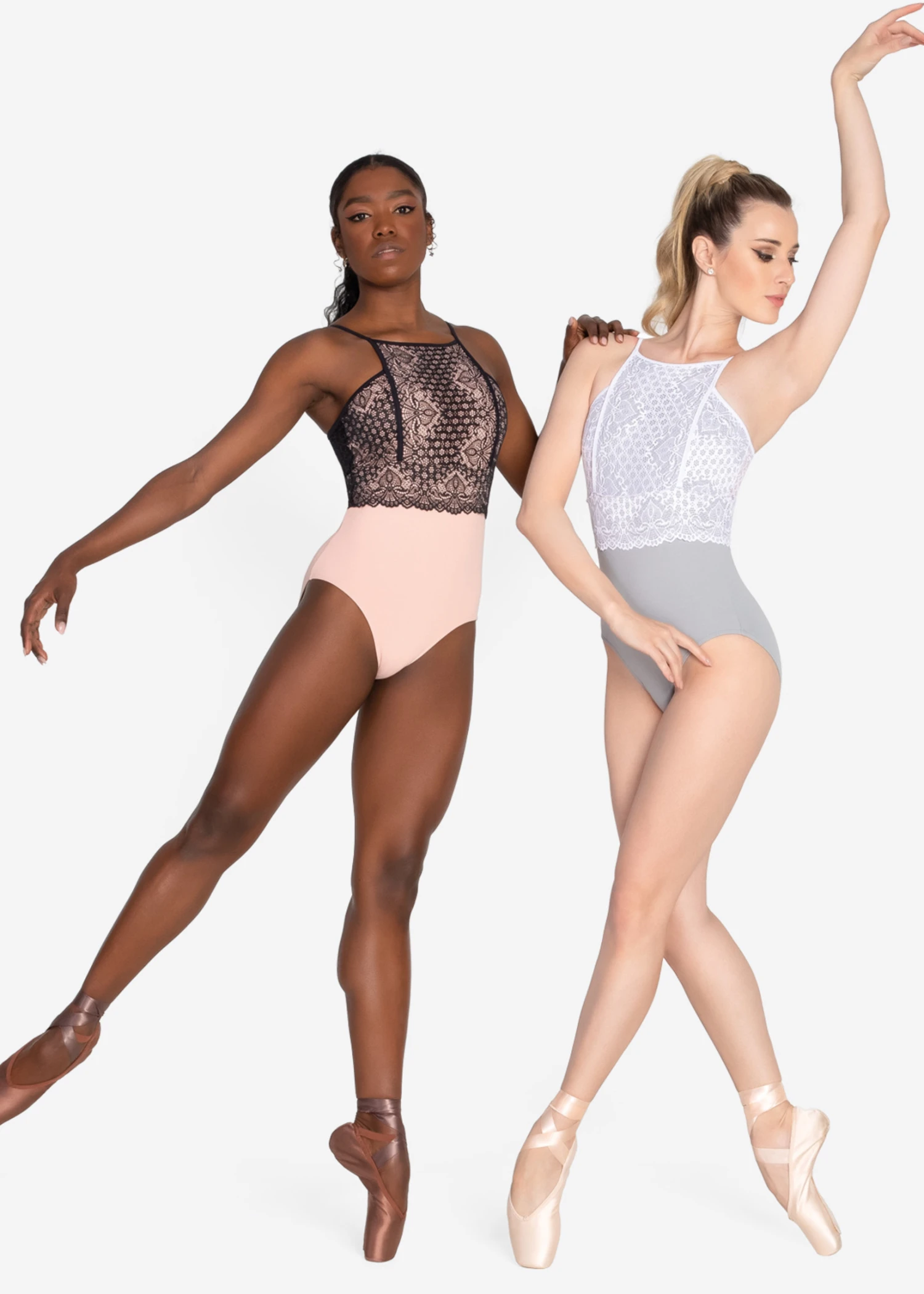 So Danca Elinor High Neck Lace Leotard 1 So Danca Elinor High Neck Lace Leotard