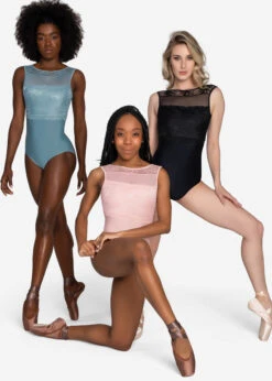 So Danca Sybille High Neck Mesh Tank Leotard -Capezio Shop so danca sybille high neck mesh tank leotard 2