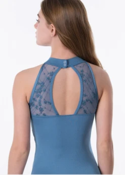 Suffolk Evening Meadow Illusion High Neck Leotard 2428A -Capezio Shop suffolk evening meadow illusion high neck leotard 5