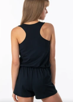 Suffolk Moonflower V Neck Romper -Capezio Shop suffolk moonflower v neck romper 2