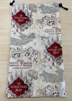 The DanceWEAR Shoppe Marauders Map Pointe Shoe Bag